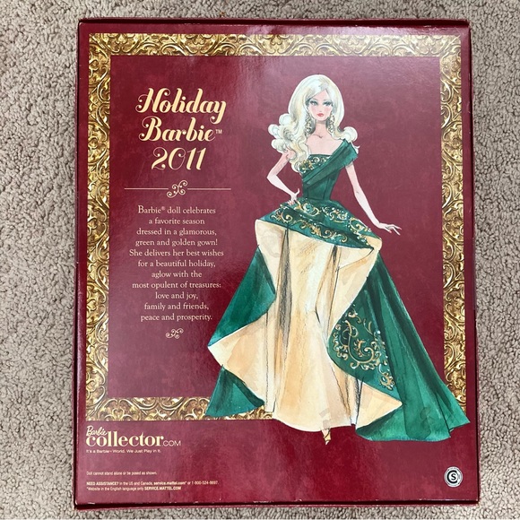 🎄🆕 Barbie Holiday Christmas 2011 Happy Holidays Special Edition American Doll - Picture 8 of 11